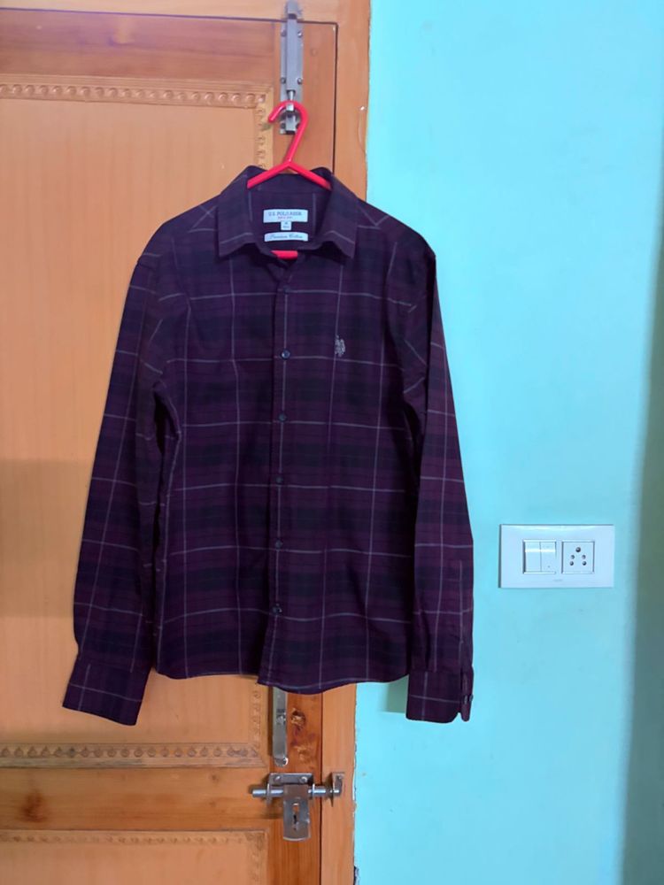 US Polo Assn. Men's Checked Shirt