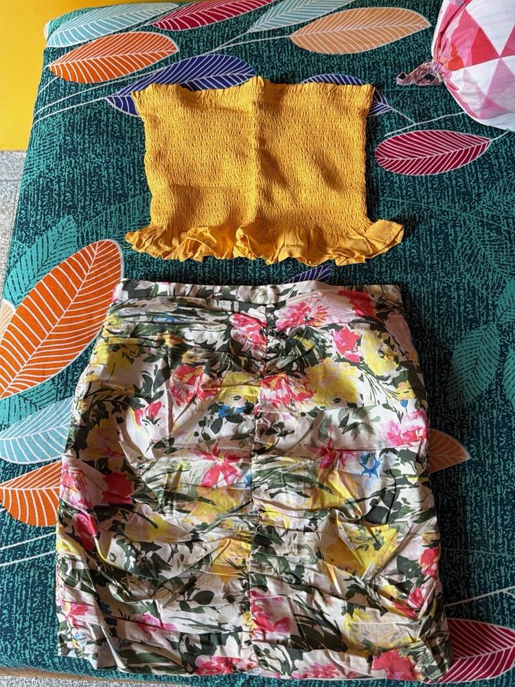 Skirt and Top combo