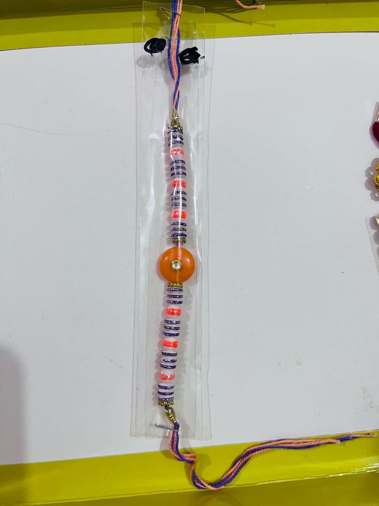 Handmade Beaded Rakhi 1 for 99 rs