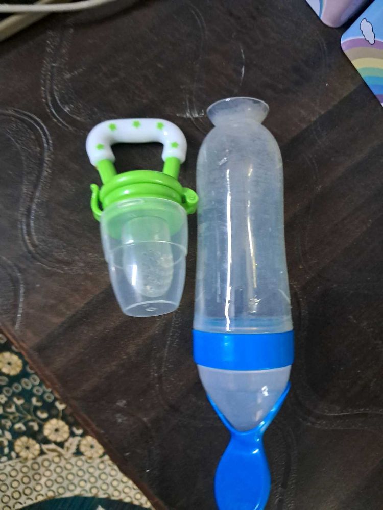 Baby Food Feeder &amp; Spoon Set