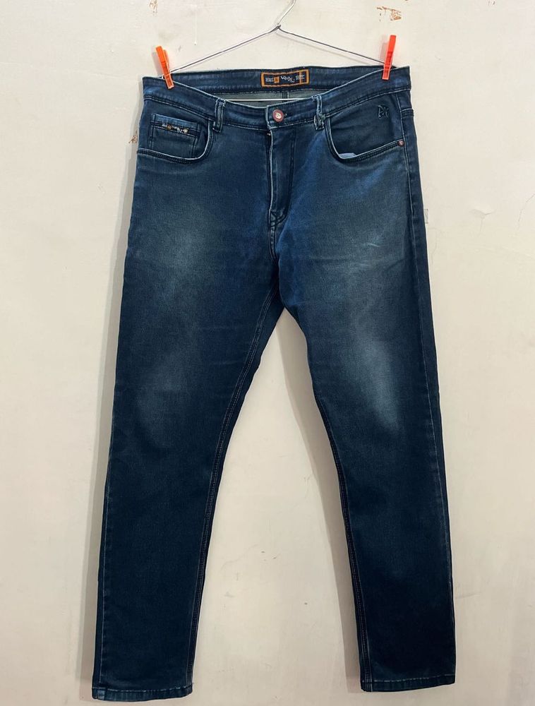 Men's Dark Wash Denim Jeans