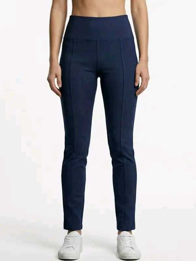 Navy blue sculpt pants