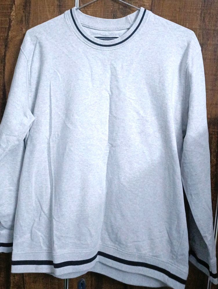 Light Grey Warm Sweat Shirt