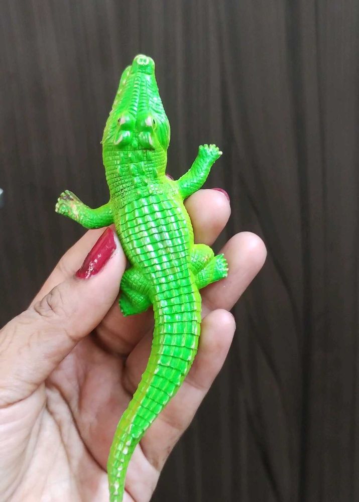 Green Crocodile Toy