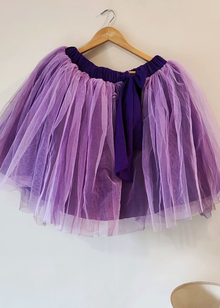 Purple Tutu Skirt For Girls.