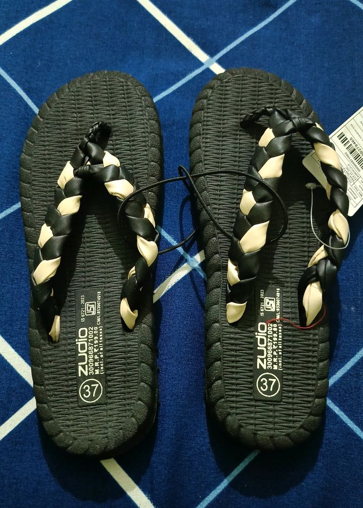 Stylish Braided Flip-Flops