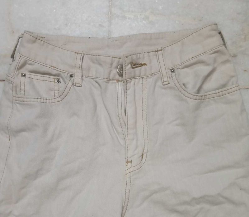 Light Beige Cargo Pants