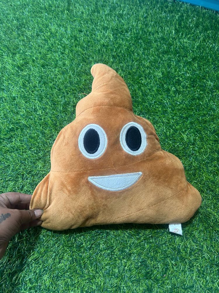 Poop Emoji Plush Pillow