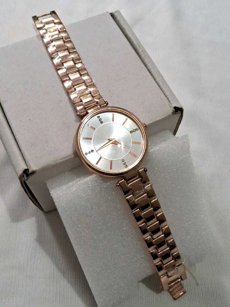 ✨ Elegant Rose Gold Ladies Watch ✨