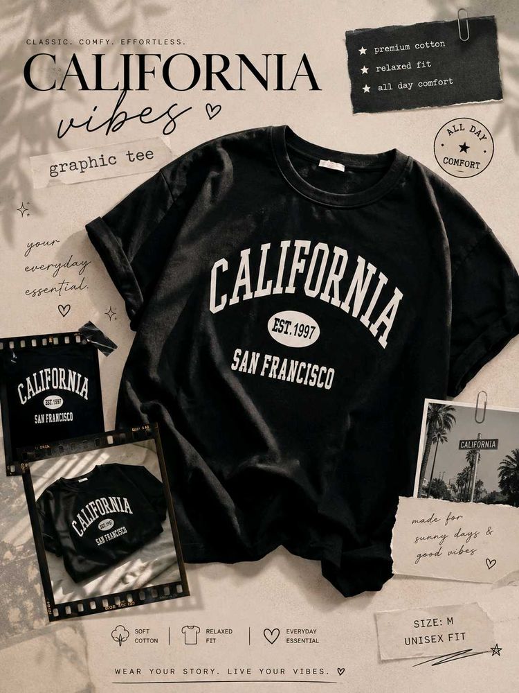 California Vibes Graphic Tee
