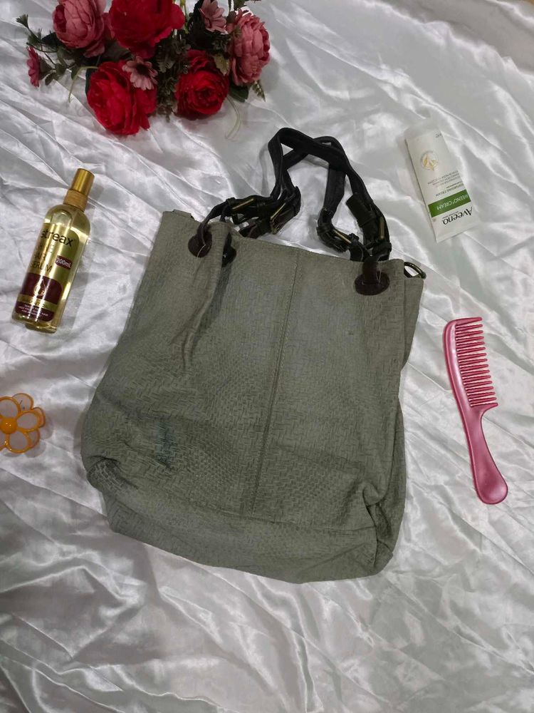 Stylish Grey Tote Bag