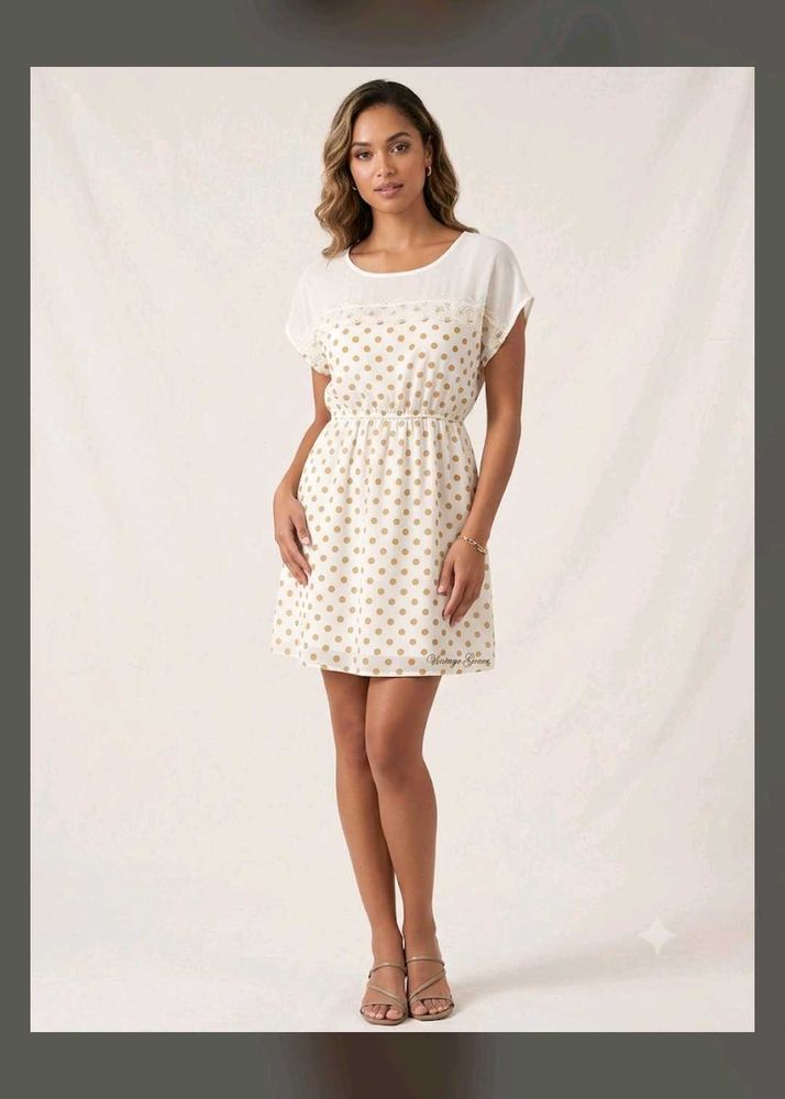 Chic Polka Dot Mini Dress