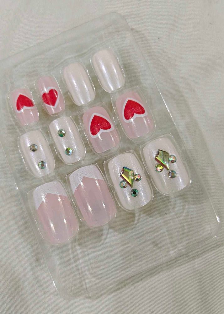 Pink Coquette Press-On Nails Set of 12
