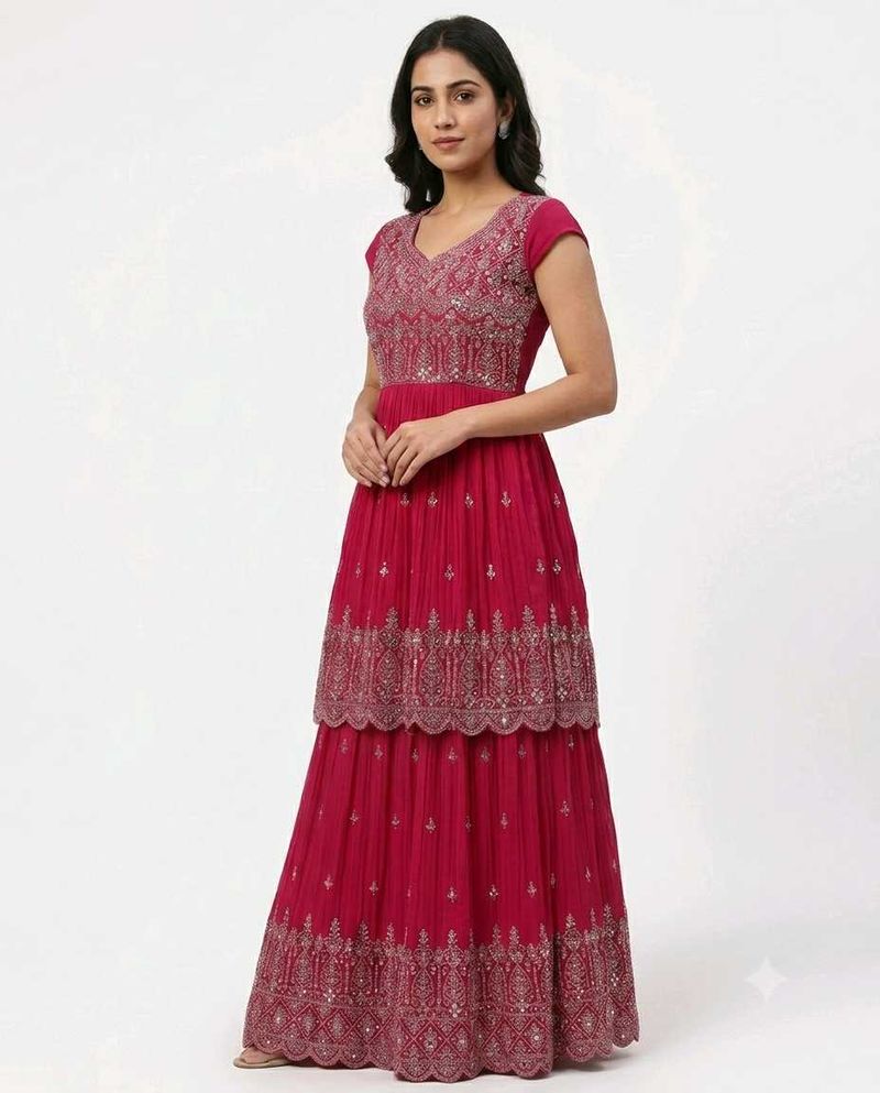 Rose pink Lehenga Choli