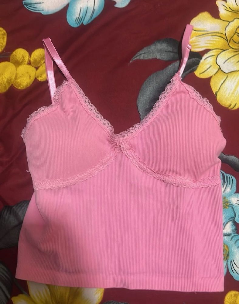Cute Pink Cami Top