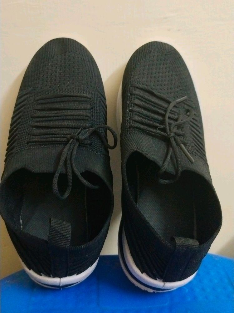 Casual Black Shoes. Used Once Only