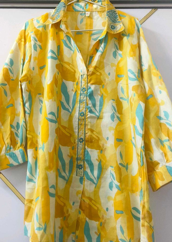 Floral Print Kurti