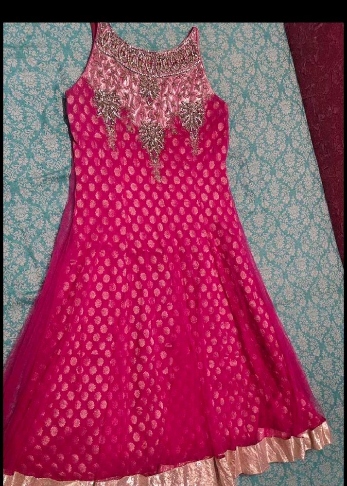 pink new dress only for Rs 1000