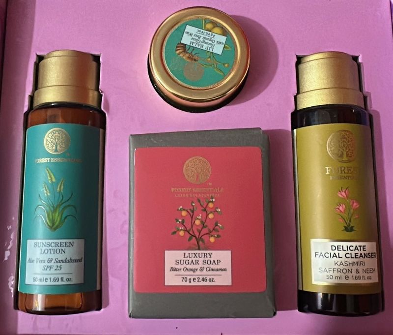 Forest Essentials Skincare Set