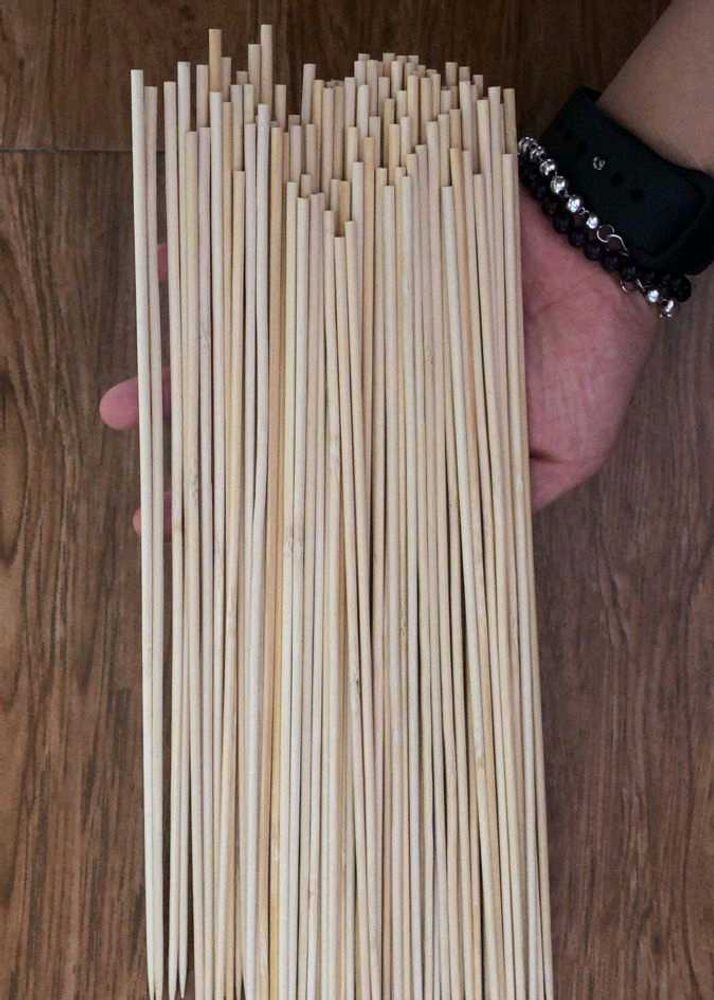 50-Count Bamboo Skewer Sticks (12-inch Length)