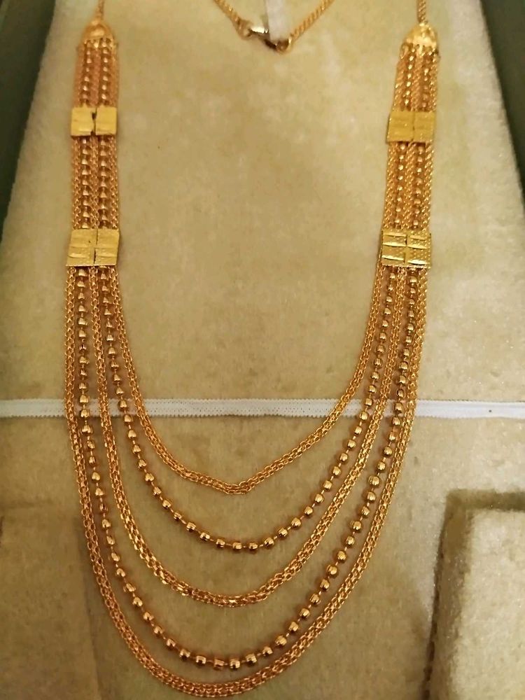 Elegant Multi-Layer Gold Necklace