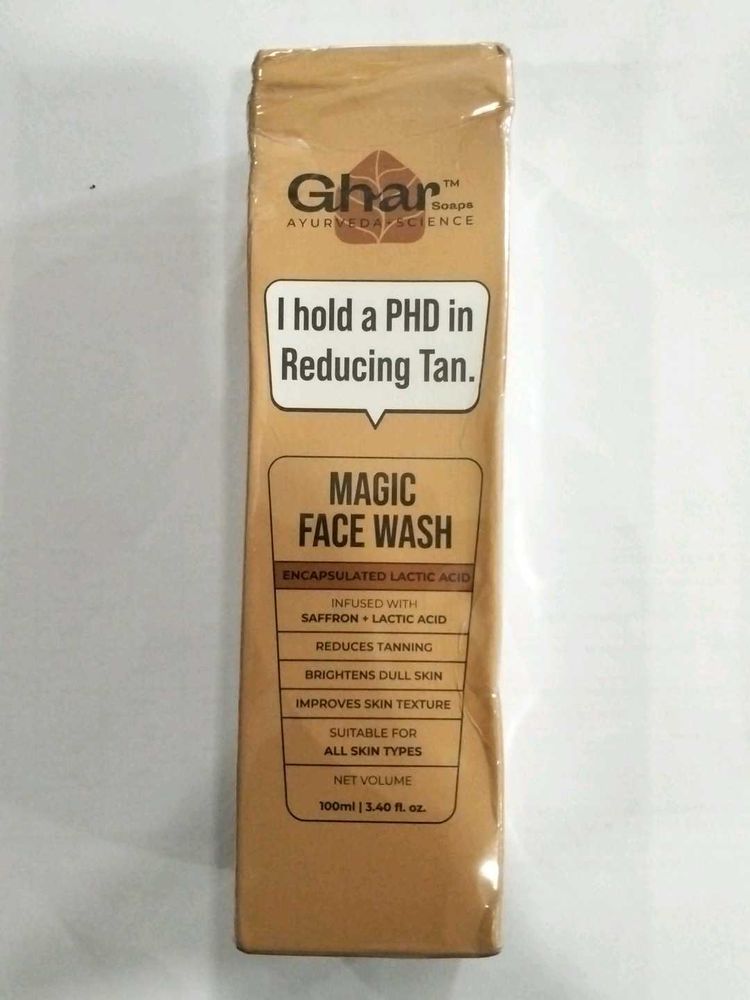 Ghar Magic Face Wash - Tan Reduction