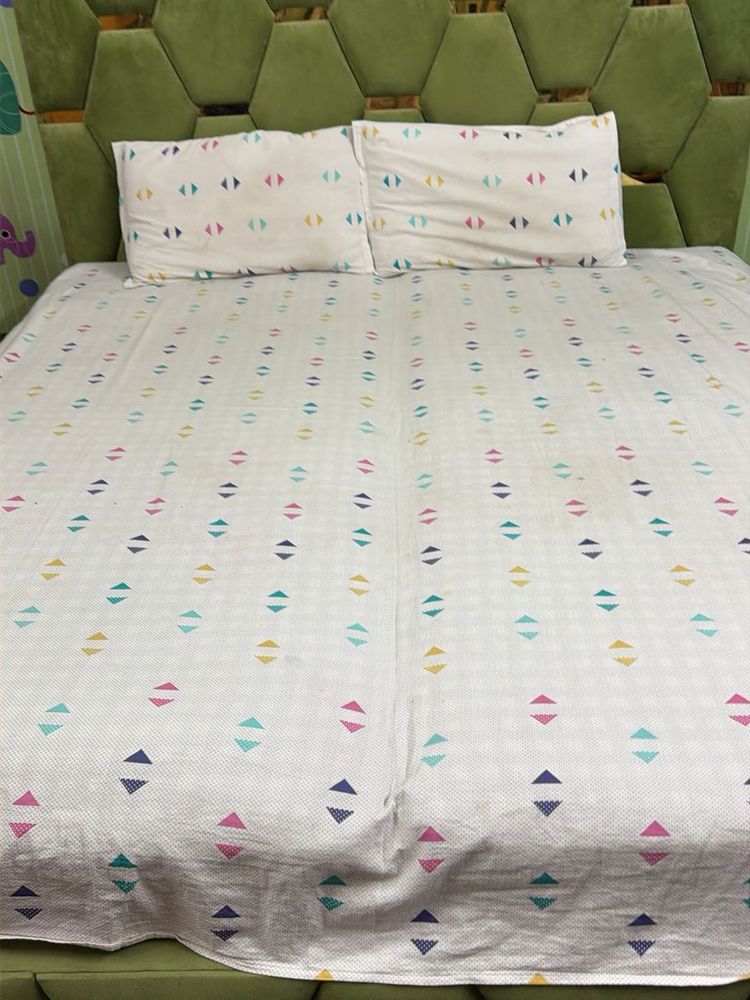 Boho Diamond Print Bedsheet Set