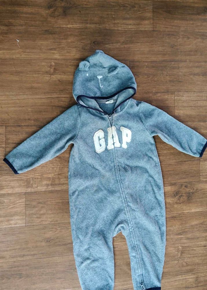 Gap Baby Bunting Suit with Bear Hood