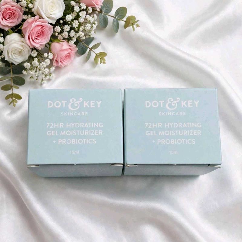 Pack of 2 Dot &amp; Key 72HR Hydrating Gel Moisturizer