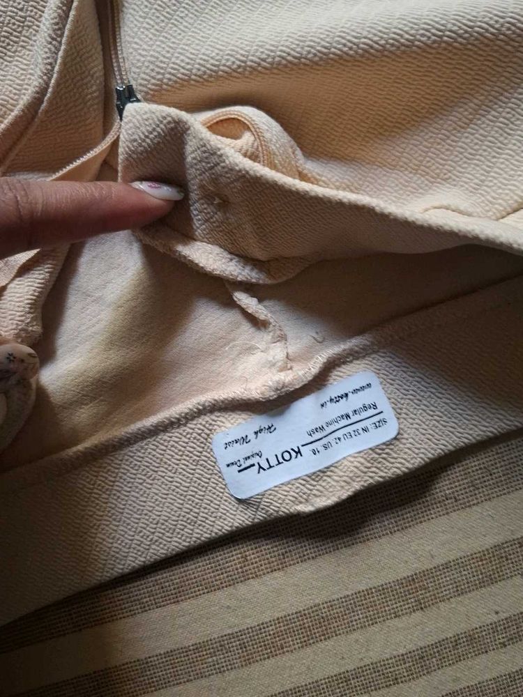 beige trousers