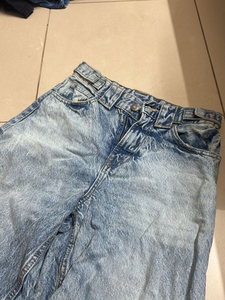 Light Wash Acid jeans