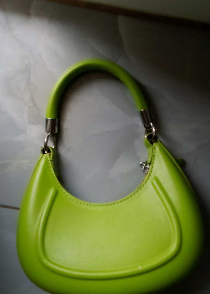 Lime Green Hobo Bag