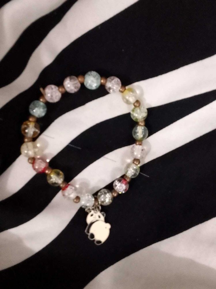 Cute Panda Beaded Bracelet