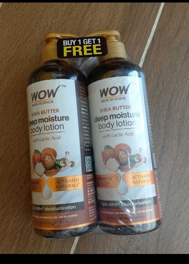 WOW Shea Butter Body Lotion (Buy 1 Ge
