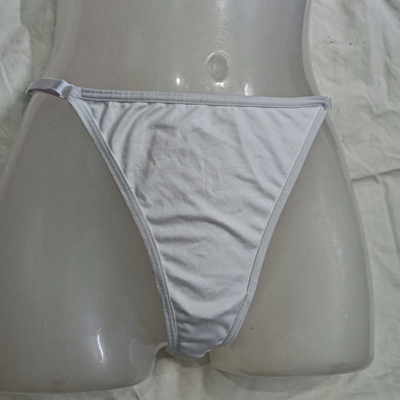 White🤎🤎 Thong Panty