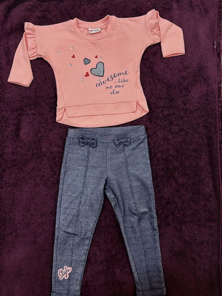 Peppermint Girls' Outfit Set