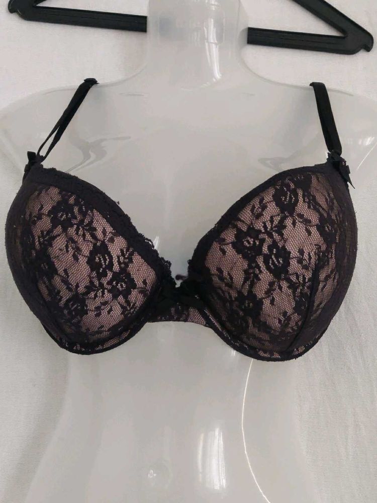 smart &amp; sexy Black Lace Padded Bra