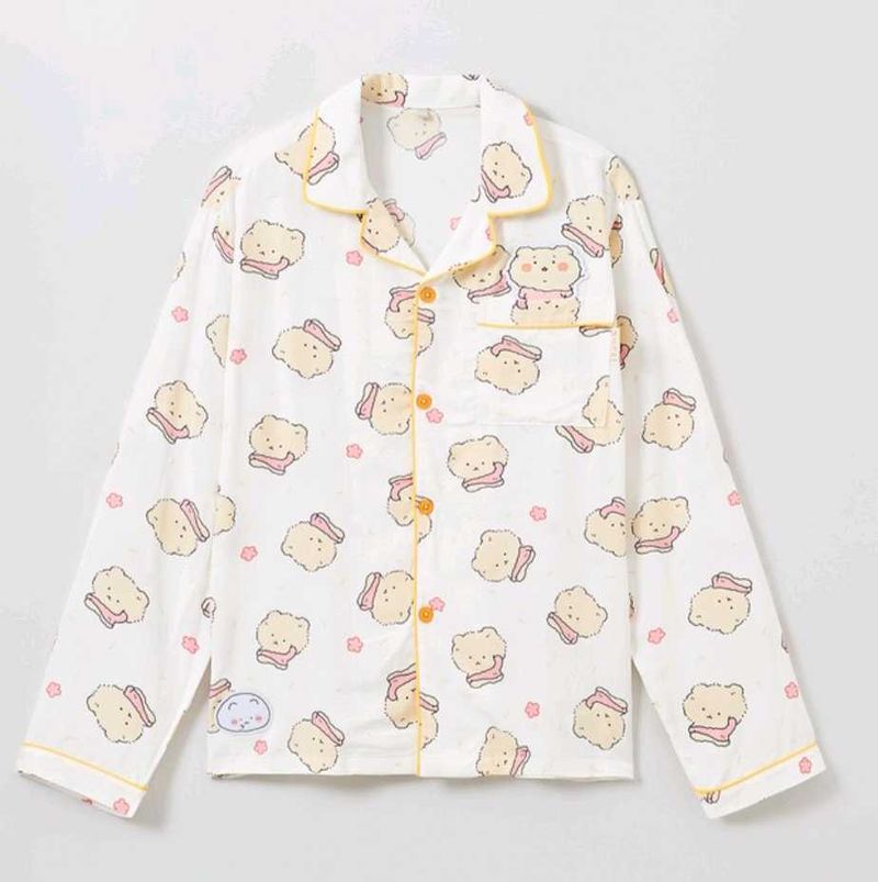 Spao mangled bear long  sleeve  pajama