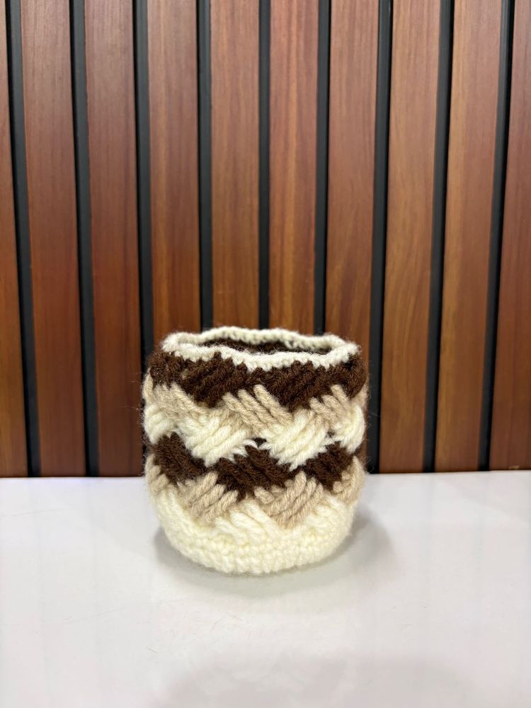 Handmade Crochet Pen Holder
