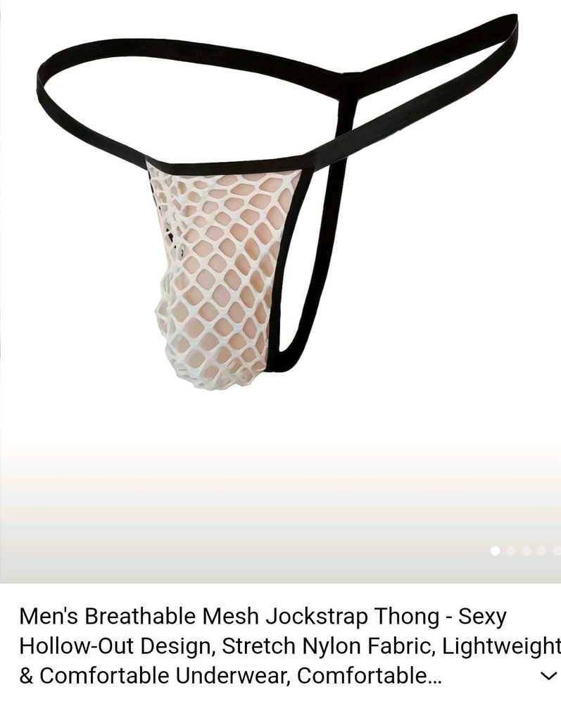 Mesh Jockstrap Thong