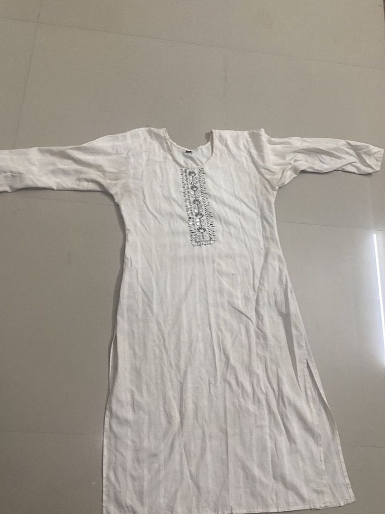 at holy doscounts ..Elegant White Embroid