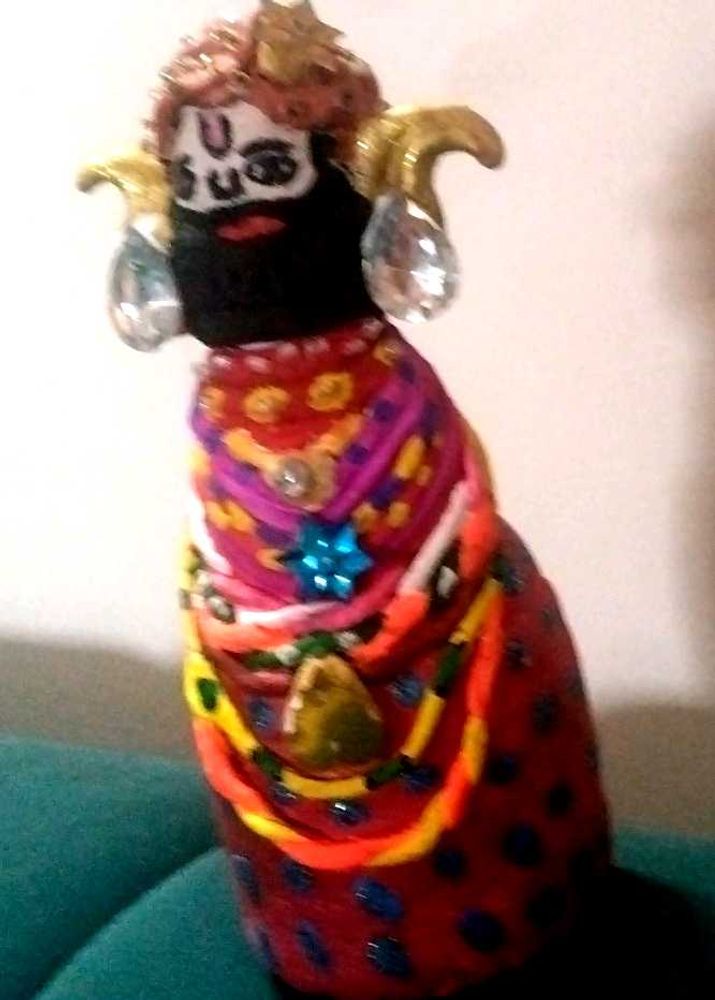 Handmade Ram Figurine