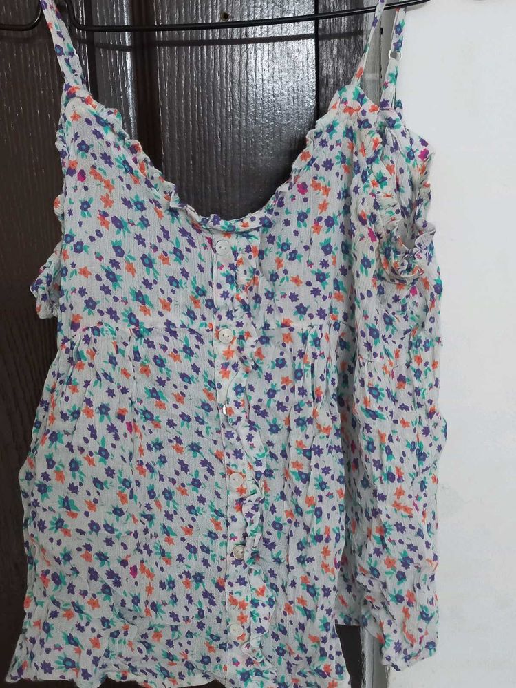 cotton floral top