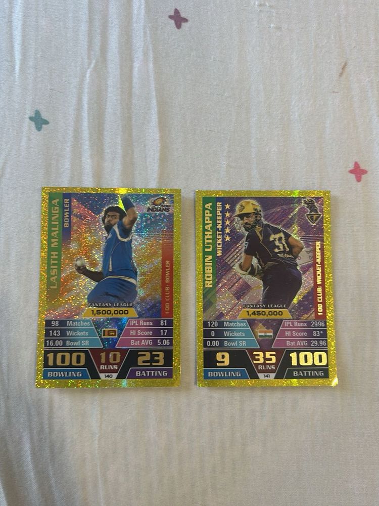Cricket Fantasy League Cards