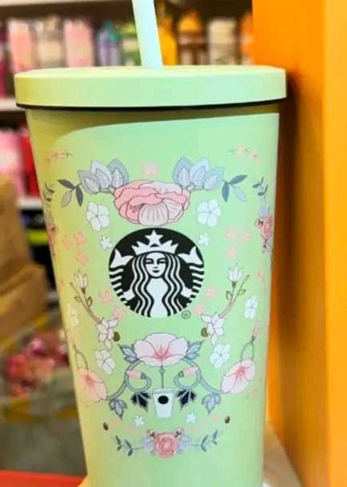 Starbucks Floral Tumbler