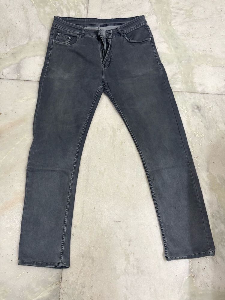 Stylish Grey Wash Denim Jeans