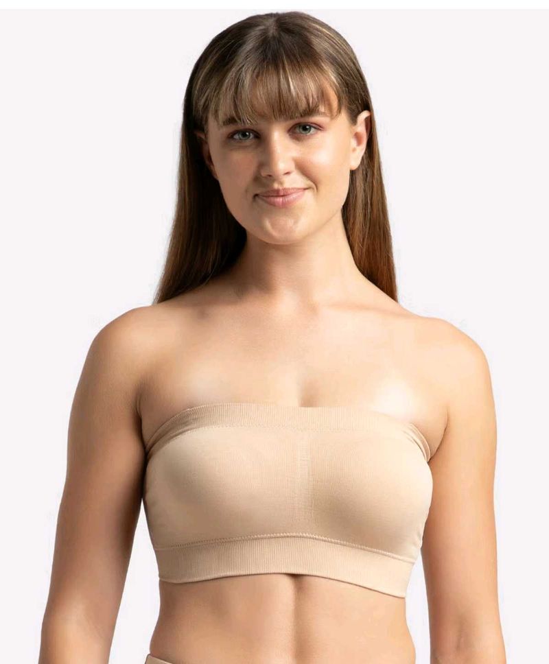 Seamless Strapless Sports Bra