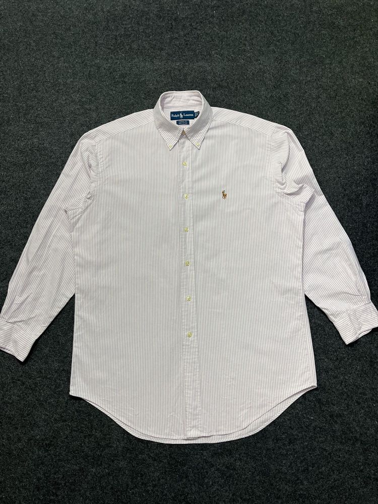 Men's Classic Striped Button-Down Shirt