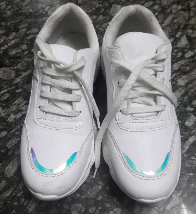 Stylish White Sneakers