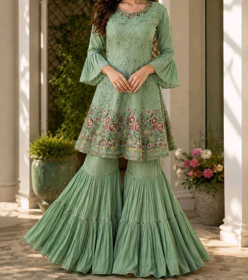 Pista Green Garara Set